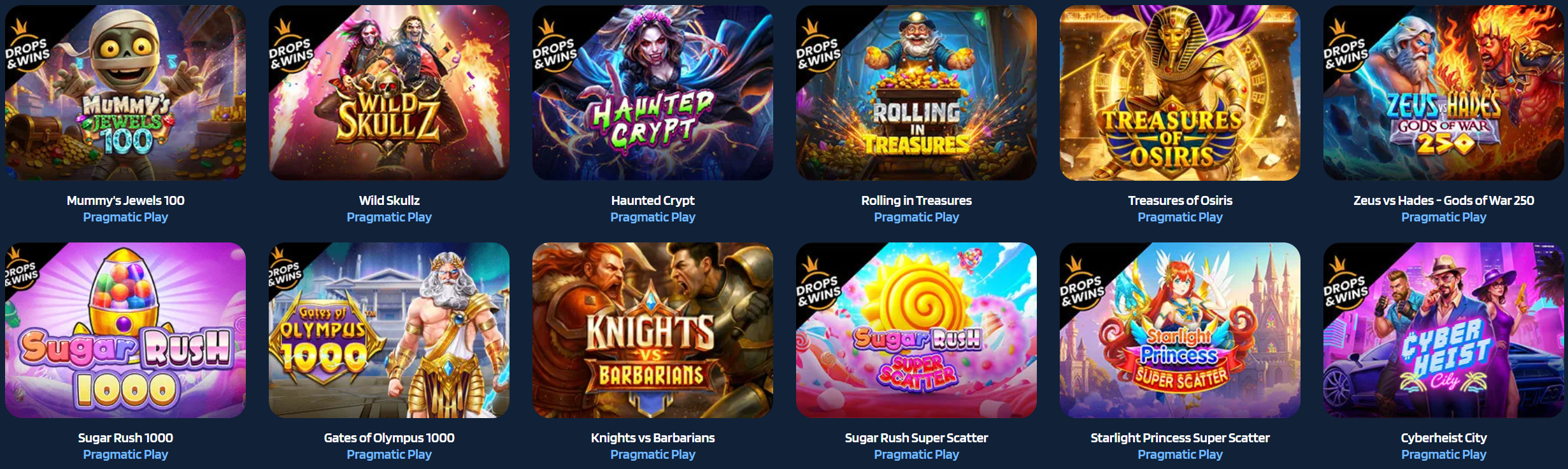 Oha Casino Pragmatic Play Drops and Wins spellen